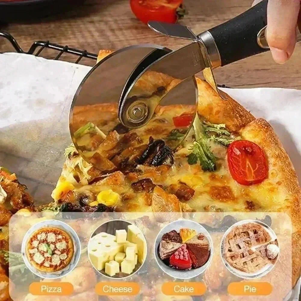 Pizza Cutting Wheel and Pizza Shovel